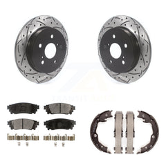 Transit Auto KDF-101531 Disc Brake Kit for 2018-2023 Toyota Camry, Toyota RAV4 - Rear