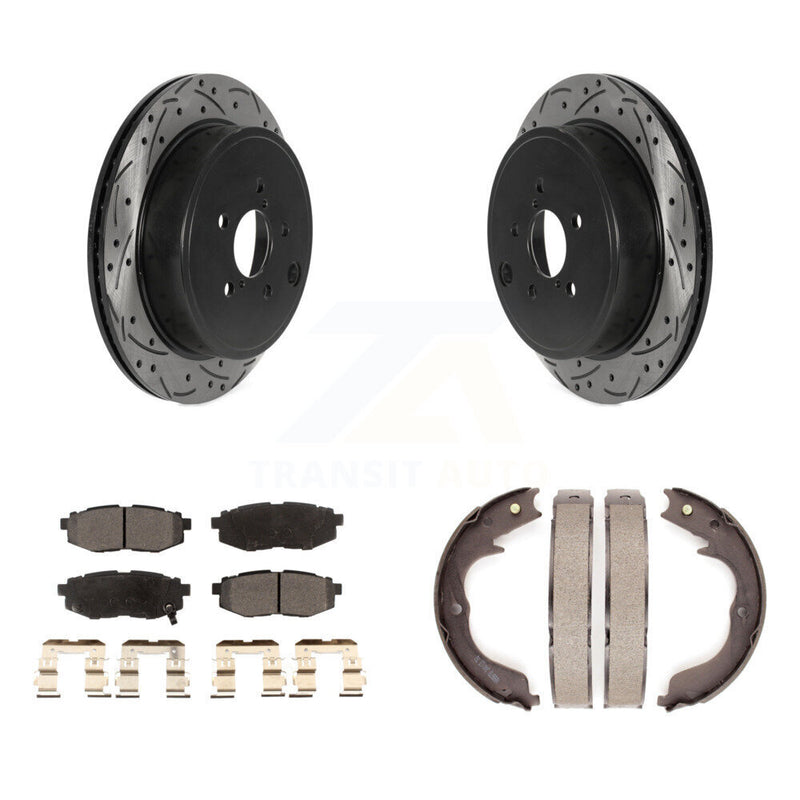 Transit Auto KDF-101532 Disc Brake Kit for 2010-2012 Subaru Legacy, Subaru Outback - Rear