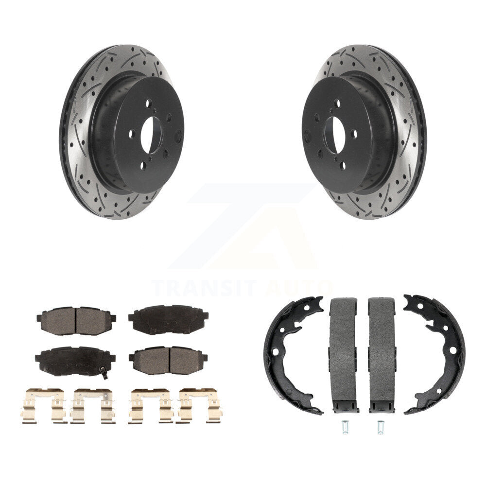 Transit Auto KDF-101533 Disc Brake Kit for 2014-2018 Subaru Forester - Rear