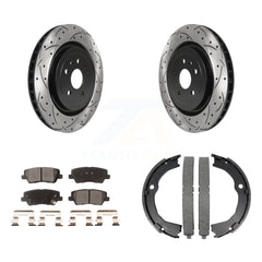 Transit Auto KDF-101534 Disc Brake Kit for 2015 Cadillac CTS - Rear