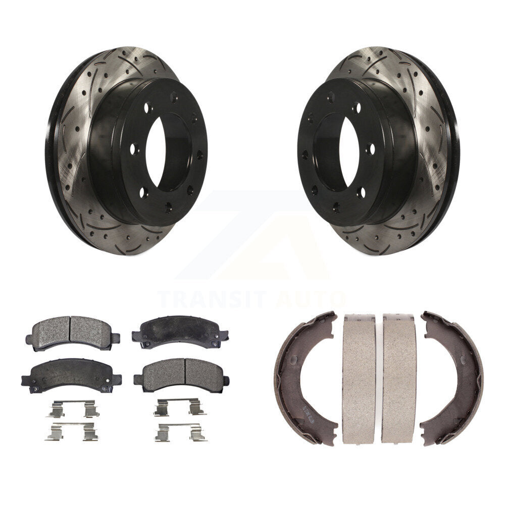Transit Auto KDF-101535 Disc Brake Kit for 2003-2008 Chevrolet Express 2500, GMC Savana 2500 - Rear