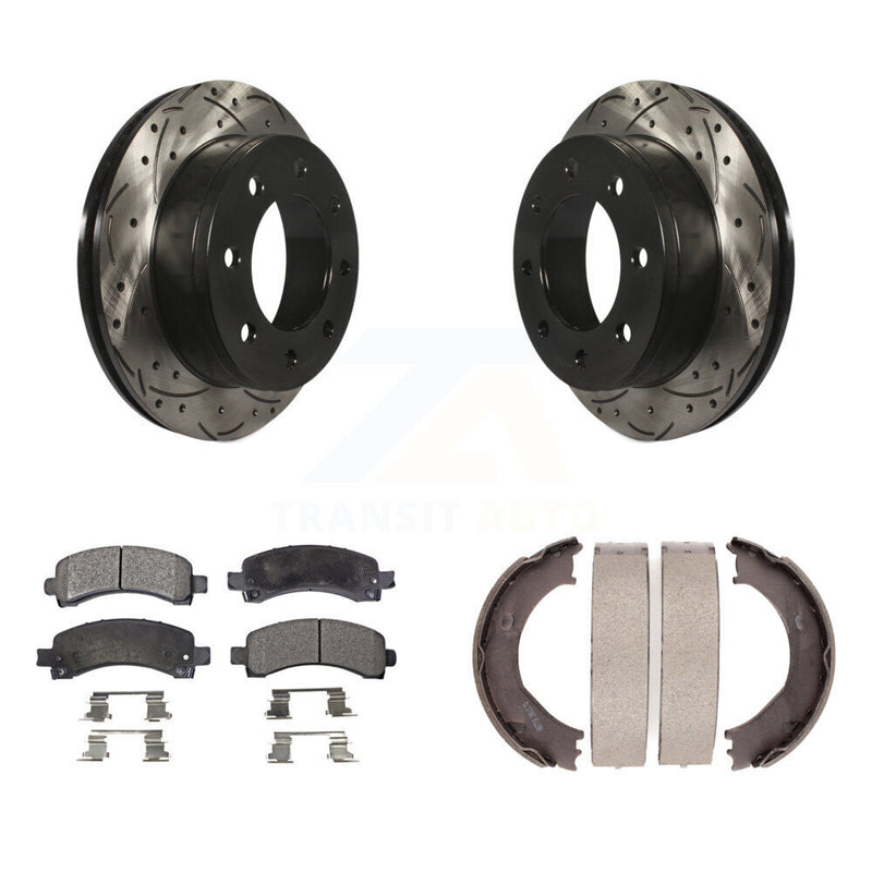 Transit Auto KDF-101535 Disc Brake Kit for 2003-2008 Chevrolet Express 2500, GMC Savana 2500 - Rear