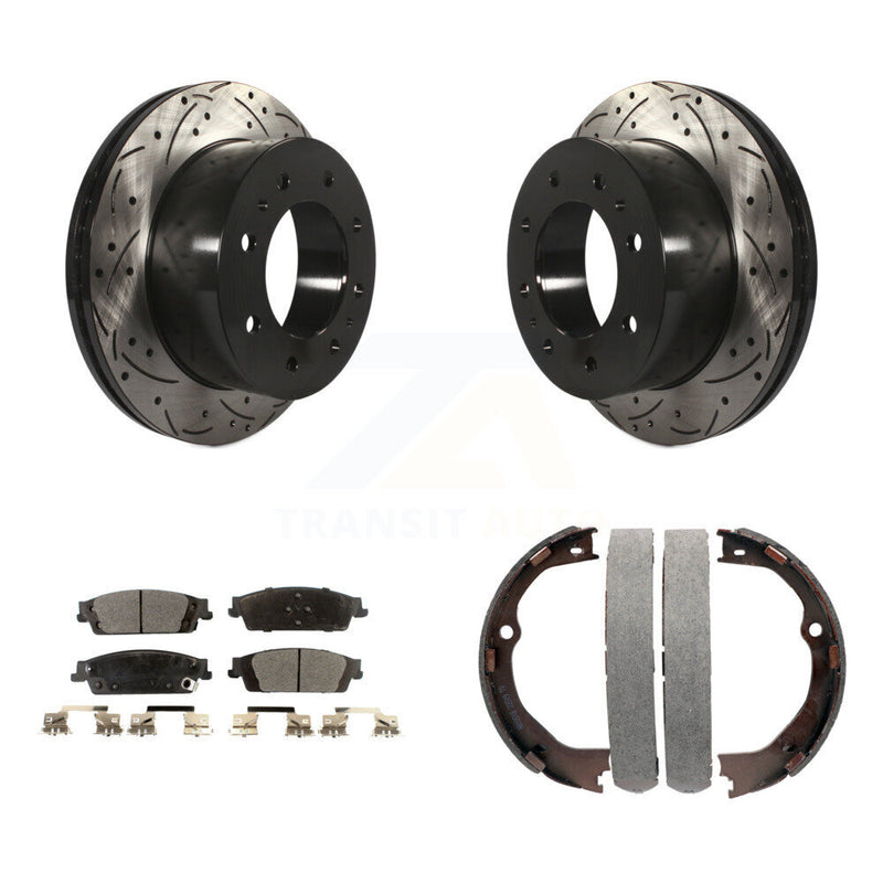 Transit Auto KDF-101539 Disc Brake Kit for 2017-2019 Chevrolet Suburban - Rear