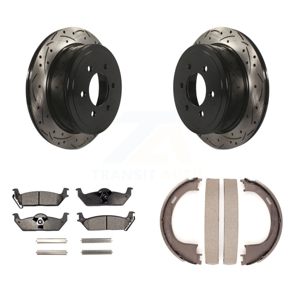 Transit Auto KDF-101545 Disc Brake Kit for 2004-2008 Lincoln Mark LT, Ford F-150 - Rear