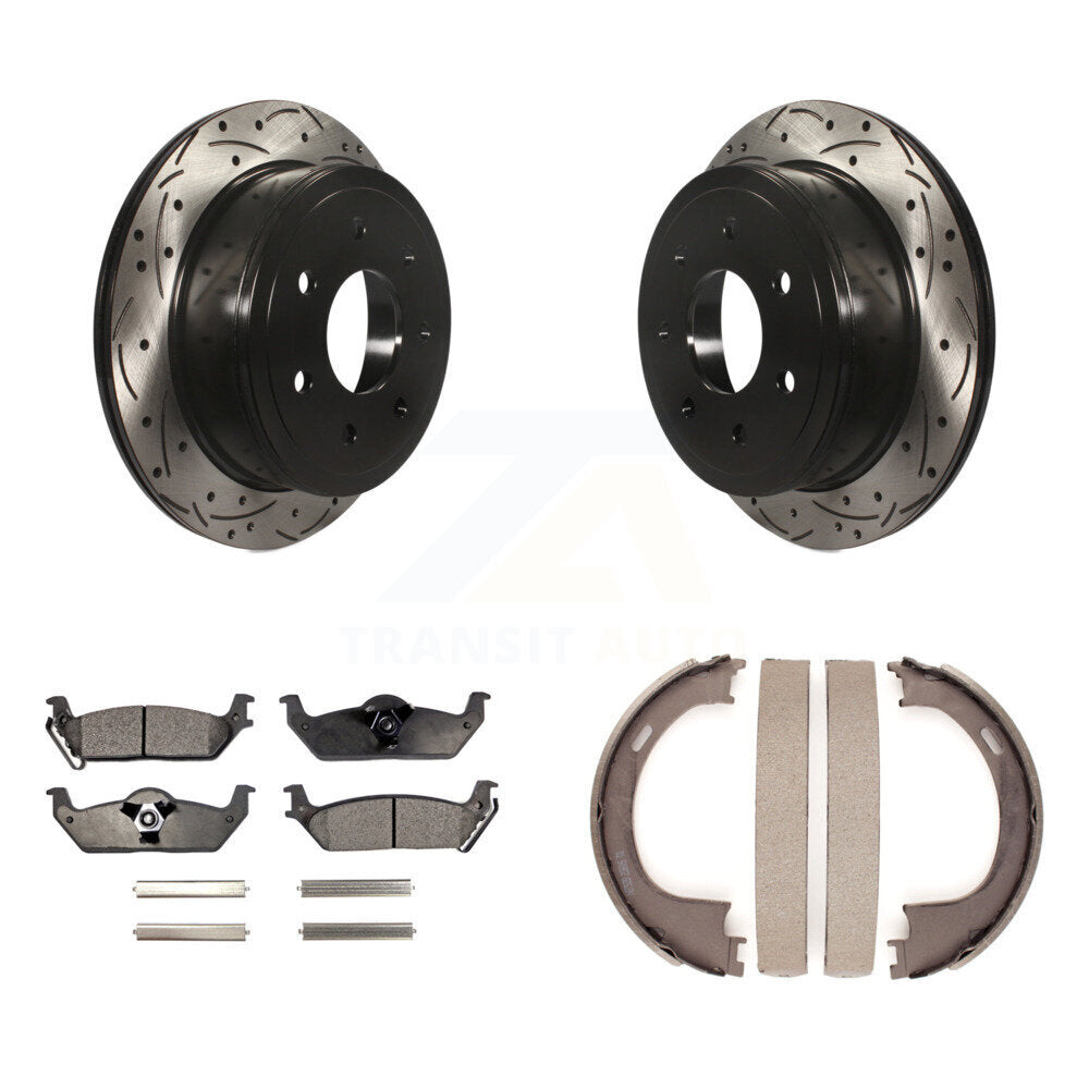 Transit Auto KDF-101546 Disc Brake Kit for 2004-2008 Lincoln Mark LT, Ford F-150 - Rear