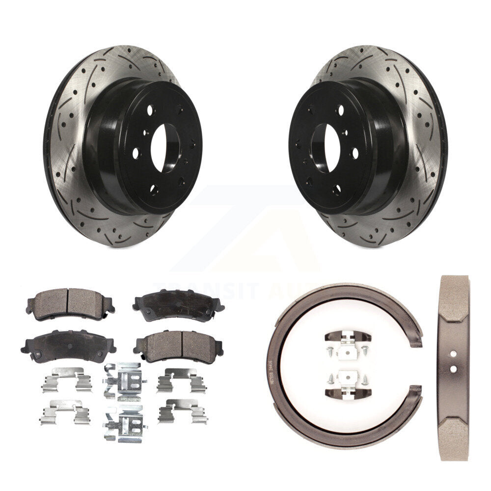 Transit Auto KDF-101549 Disc Brake Kit for 2007 GMC Sierra 1500 Classic - Rear