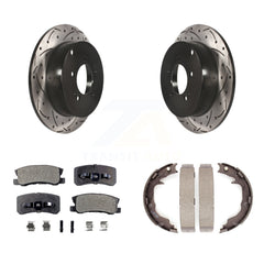 Transit Auto KDF-101554 Disc Brake Kit for 2007-2011 Mitsubishi Outlander - Rear