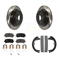Transit Auto KDF-101557 Disc Brake Kit for 2014-2016 Acura MDX - Rear
