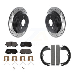 Transit Auto KDF-101558 Disc Brake Kit for 2016-2024 Honda Passport, Honda Ridgeline, Honda Pilot - Rear