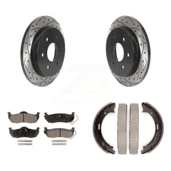 Transit Auto KDF-101565 Disc Brake Kit for 2004-2014 Nissan Armada, INFINITI QX56, Nissan TITAN - Rear