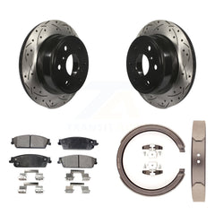 Transit Auto KDF-101566 Disc Brake Kit for 2007-2014 Chevrolet Silverado 1500, Cadillac Escalade and More - Rear
