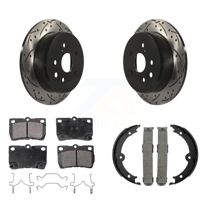Transit Auto KDF-101572 Disc Brake Kit for 2006-2013 Lexus IS250 - Rear