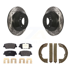 Transit Auto KDF-101575 Disc Brake Kit for 2017-2019 Hyundai Santa Fe XL, Hyundai Santa Fe, Hyundai Santa Fe Sport - Rear