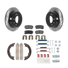 Transit Auto KDF-101588 Disc Brake Kit for 2010-2015 Hyundai Tucson - Rear
