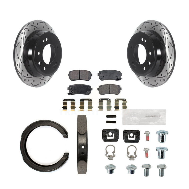 Transit Auto KDF-101589 Disc Brake Kit for 2011-2016 Kia Sportage - Rear