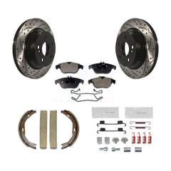 Transit Auto KDF-101599 Disc Brake Kit for 2010-2015 Mercedes-Benz E400, Mercedes-Benz E350 - Rear