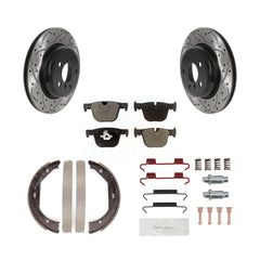 Transit Auto KDF-101605 Disc Brake Kit for 2015-2016 BMW 428i xDrive, BMW 428i xDrive Gran Coupe - Rear