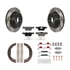 Transit Auto KDF-101606 Disc Brake Kit for 2013 BMW 328i - Rear