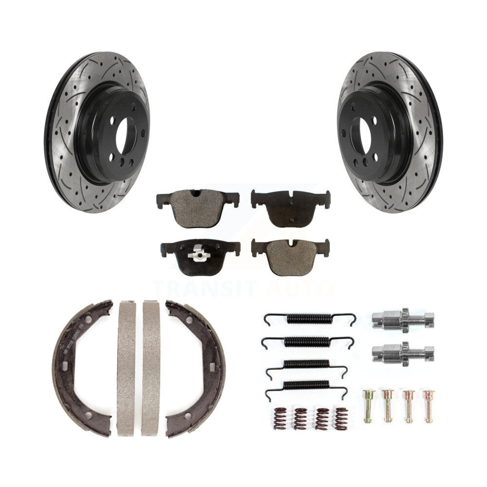 Transit Auto KDF-101610 Disc Brake Kit for 2012-2020 BMW 440i Gran Coupe, BMW 440i xDrive and More - Rear