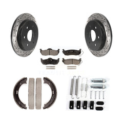 Transit Auto KDF-101629 Disc Brake Kit for 2004-2014 Nissan Armada, INFINITI QX56, Nissan TITAN - Rear