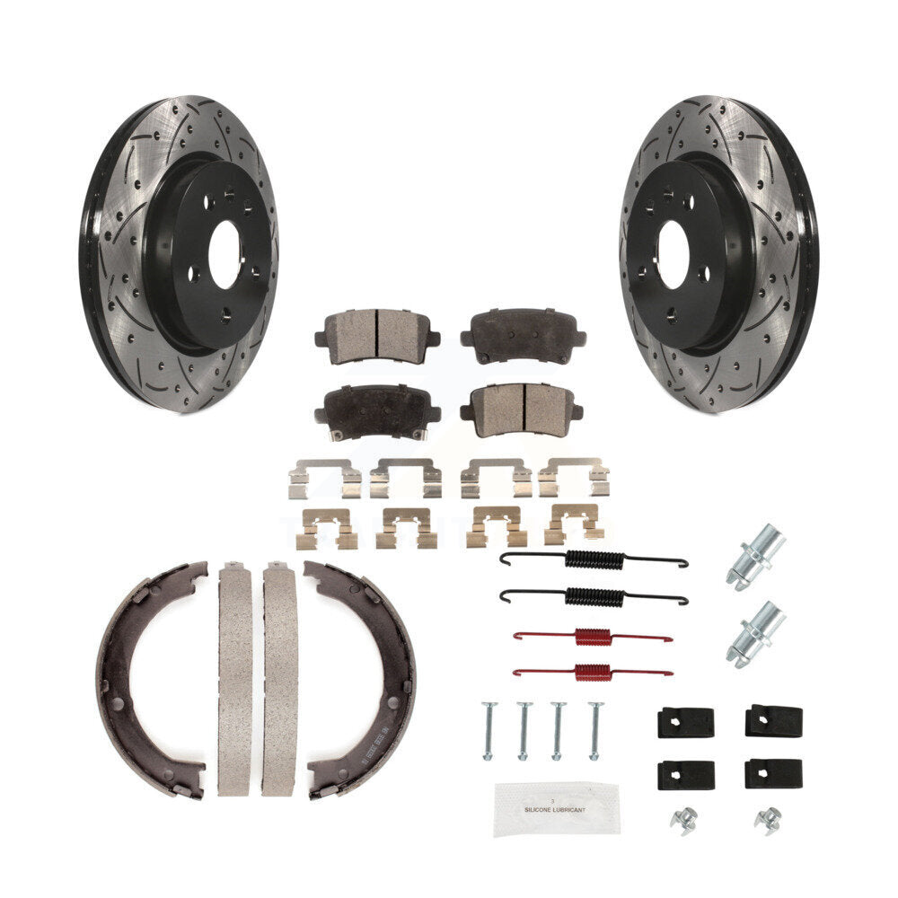 Transit Auto KDF-101631 Disc Brake Kit for 2014 Cadillac XTS - Rear