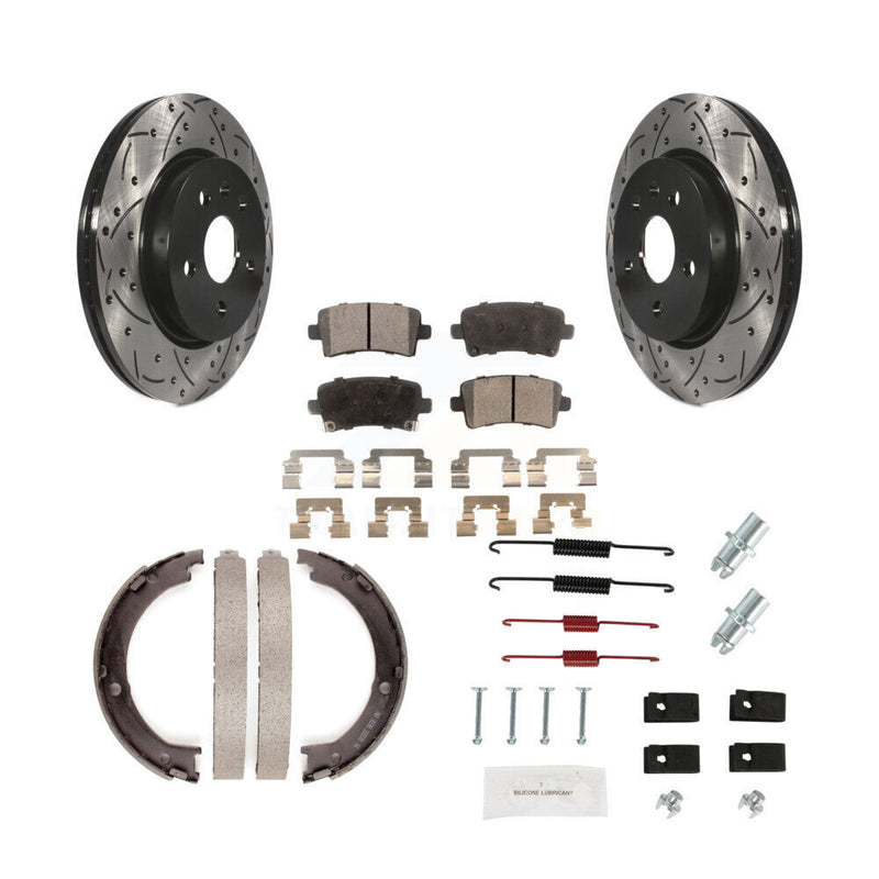 Transit Auto KDF-101631 Disc Brake Kit for 2014 Cadillac XTS - Rear