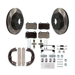 Transit Auto KDF-101638 Disc Brake Kit for 2010-2016 Hyundai Genesis Coupe - Rear