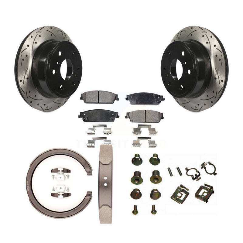Transit Auto KDF-101652 Disc Brake Kit for 2007-2009 Chevrolet Silverado 1500, GMC Sierra 1500 - Rear