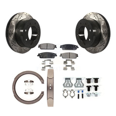Transit Auto KDF-101655 Disc Brake Kit for 2011 Chevrolet Silverado 1500 - Rear