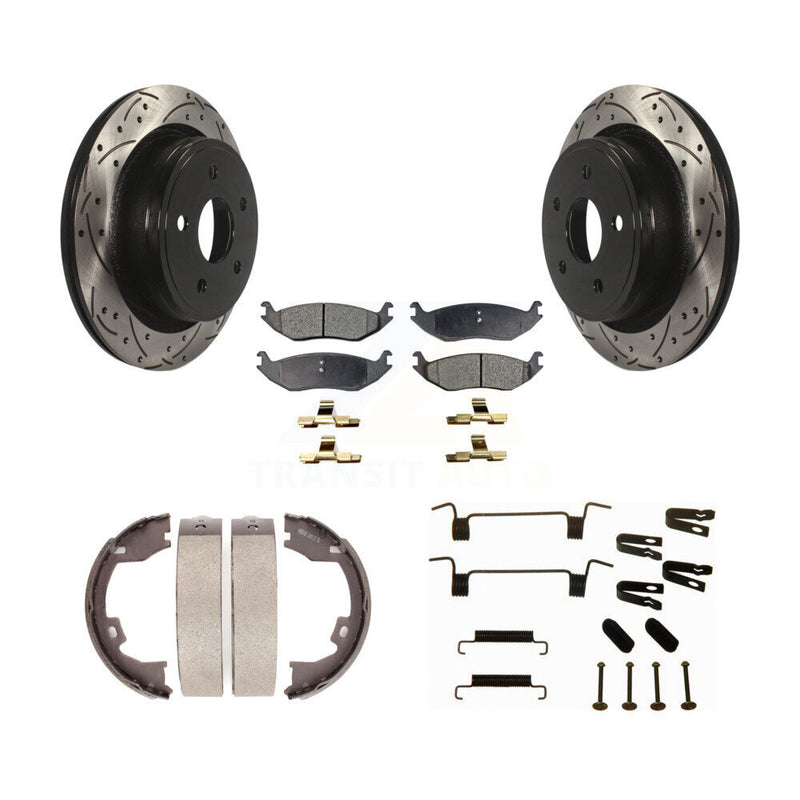 Transit Auto KDF-101661 Disc Brake Kit for 2007-2008 Dodge Ram 1500 - Rear