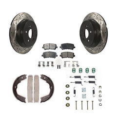 Transit Auto KDF-101677 Disc Brake Kit for 2007-2015 Acura ZDX, Honda Pilot, Acura MDX - Rear
