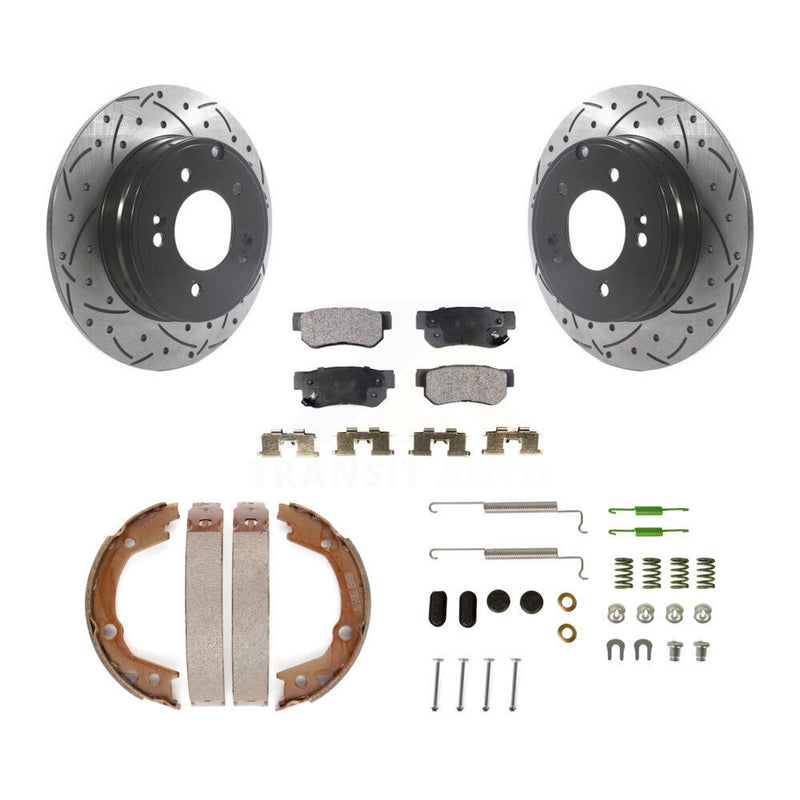 Transit Auto KDF-101679 Disc Brake Kit for 2006-2008 Hyundai Sonata - Rear