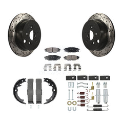 Transit Auto KDF-101683 Disc Brake Kit for 2012-2022 Subaru Crosstrek, Subaru Impreza and More - Rear