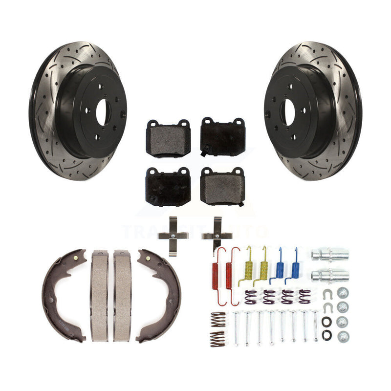 Transit Auto KDF-101686 Disc Brake Kit for 2009-2014 Subaru Impreza - Rear