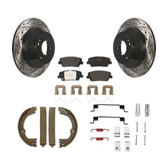 Transit Auto KDF-101690 Disc Brake Kit for 2014-2015 Kia Sorento - Rear
