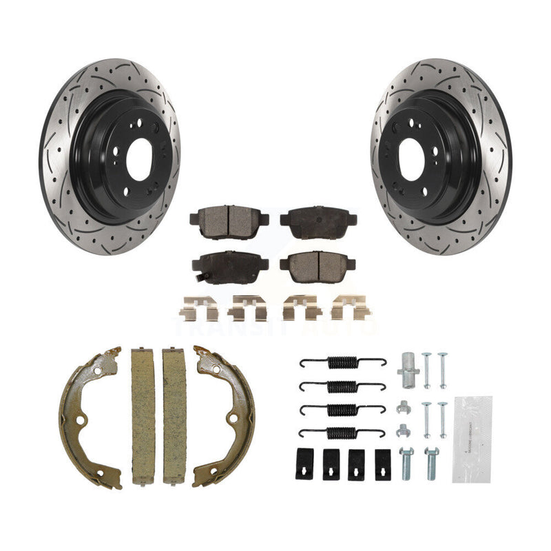 Transit Auto KDF-101700 Disc Brake Kit for 2009-2014 Acura TL - Rear