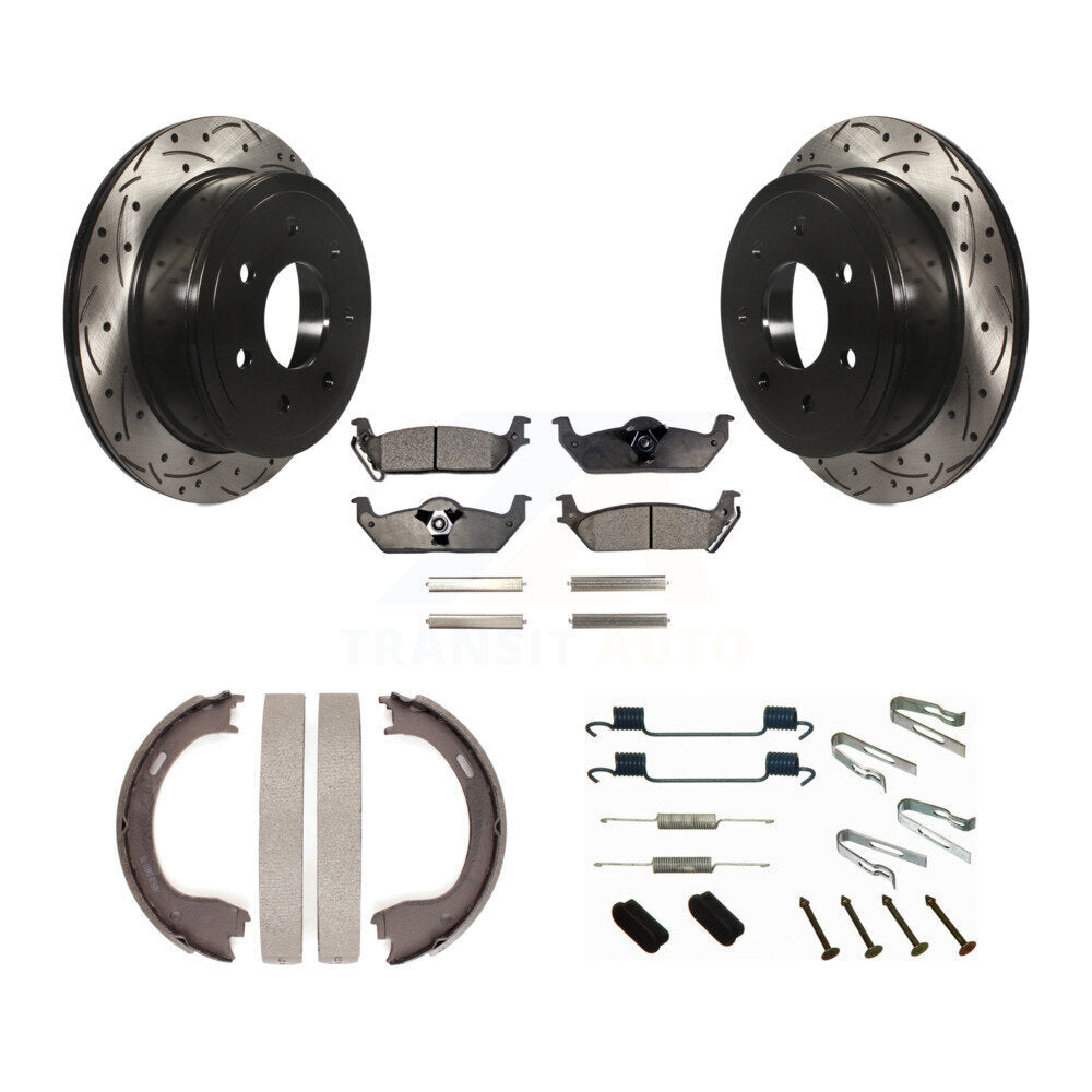 Transit Auto KDF-101703 Disc Brake Kit for 2009-2011 Ford F-150 - Rear