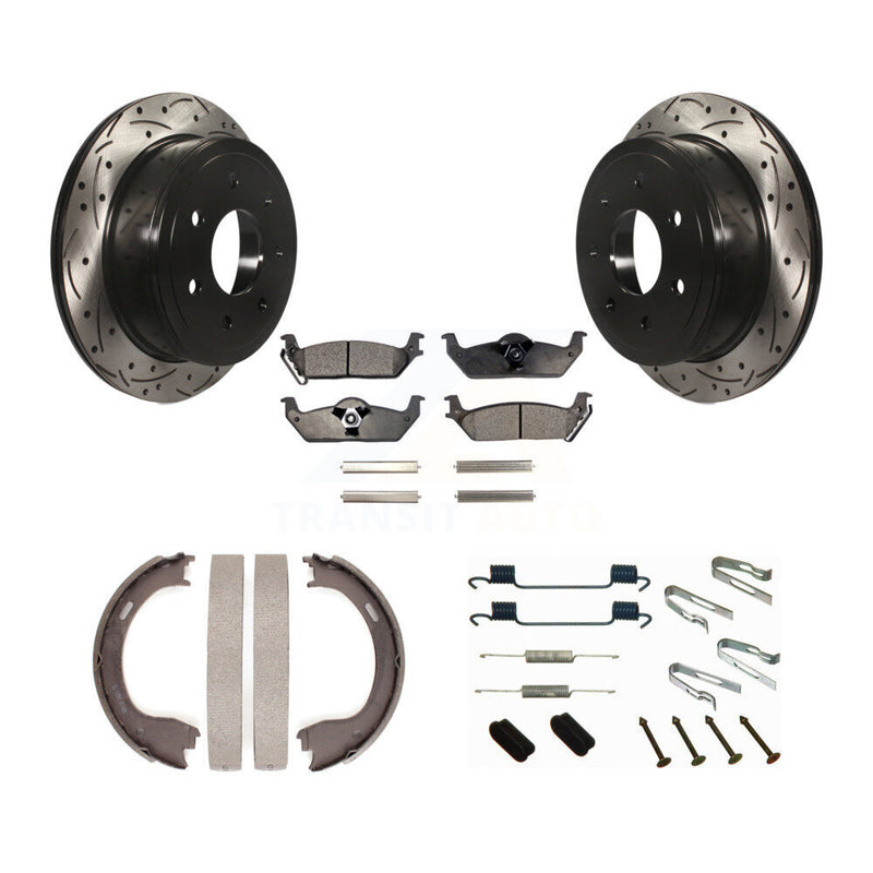 Transit Auto KDF-101703 Disc Brake Kit for 2009-2011 Ford F-150 - Rear