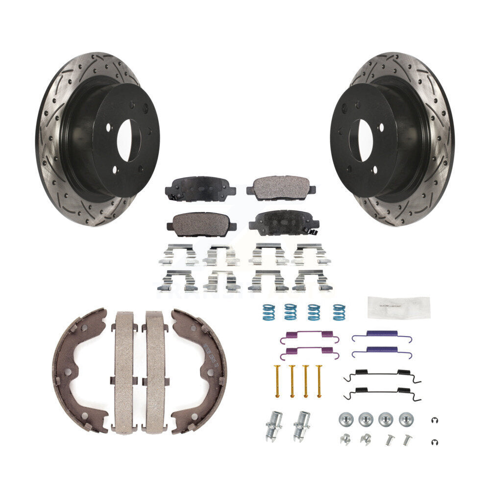 Transit Auto KDF-101706 Disc Brake Kit for 2007-2014 Nissan Altima - Rear