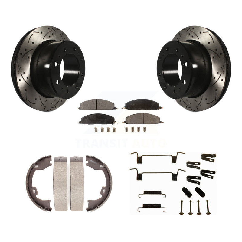 Transit Auto KDF-101720 Disc Brake Kit for 2009-2018 Ram 2500, Ram 3500 and More - Rear