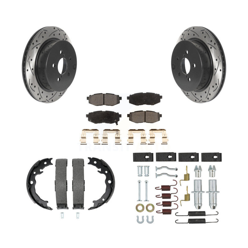 Transit Auto KDF-101736 Disc Brake Kit for 2014-2018 Subaru Forester - Rear