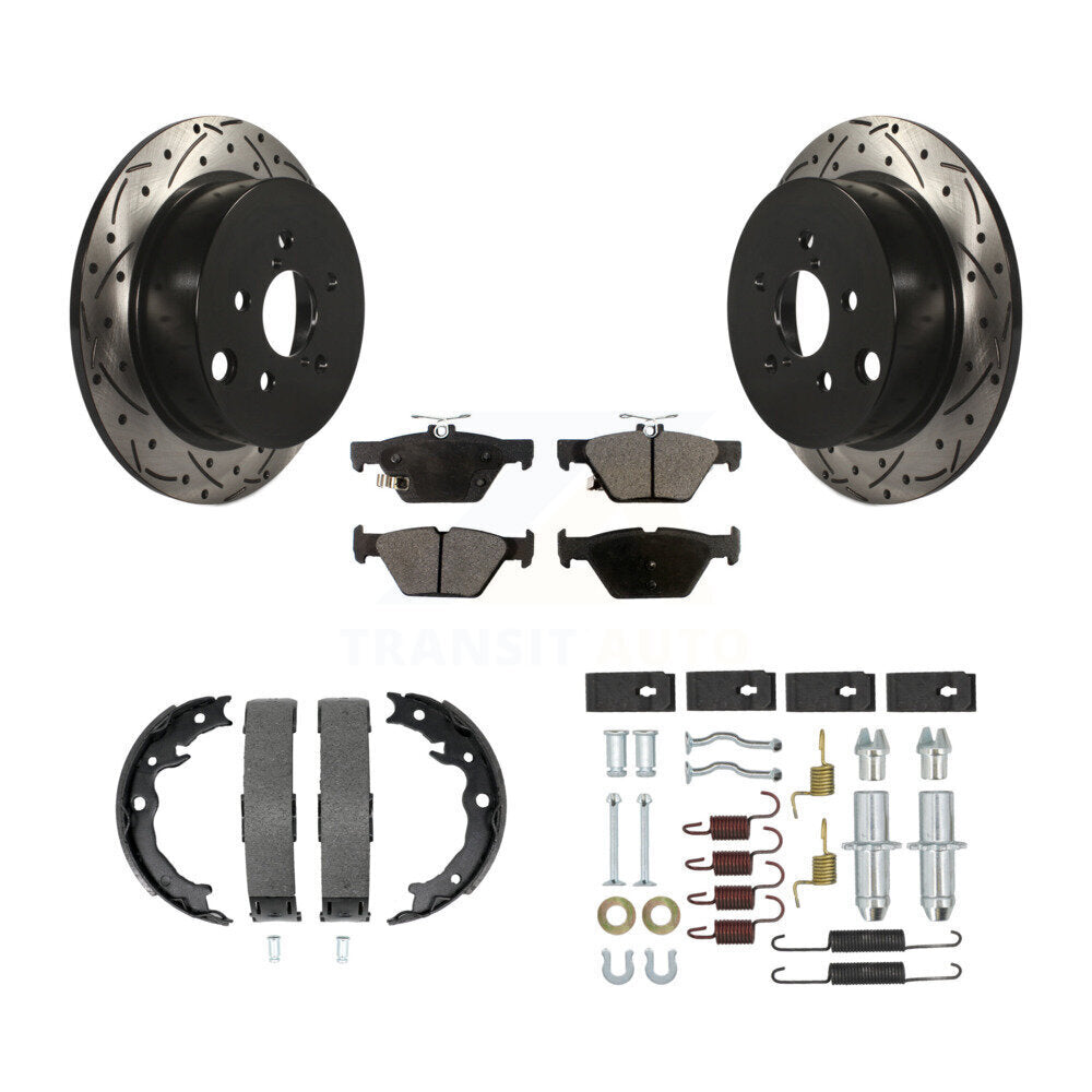 Transit Auto KDF-101737 Disc Brake Kit for 2019-2020 Subaru Crosstrek - Rear
