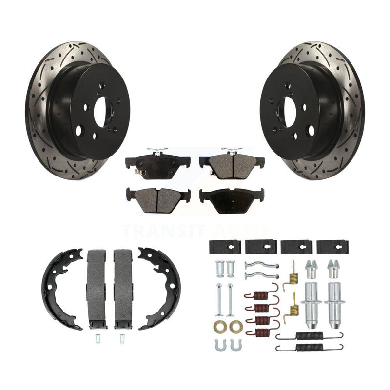 Transit Auto KDF-101737 Disc Brake Kit for 2019-2020 Subaru Crosstrek - Rear
