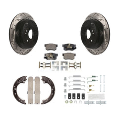 Transit Auto KDF-101744 Disc Brake Kit for 2007-2018 Acura RDX, Honda CR-V - Rear