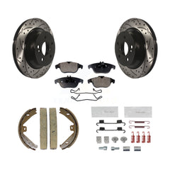 Transit Auto KDF-101755 Disc Brake Kit for 2010-2015 Mercedes-Benz GLK250, Mercedes-Benz GLK350 - Rear