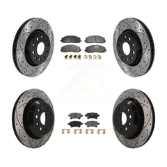 Transit Auto KDF-101762 Disc Brake Kit for 2020-2023 Jeep Gladiator - Front and Rear