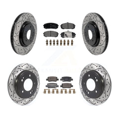 Transit Auto KDF-101764 Disc Brake Kit for 2021-2024 Hyundai Elantra - Front and Rear