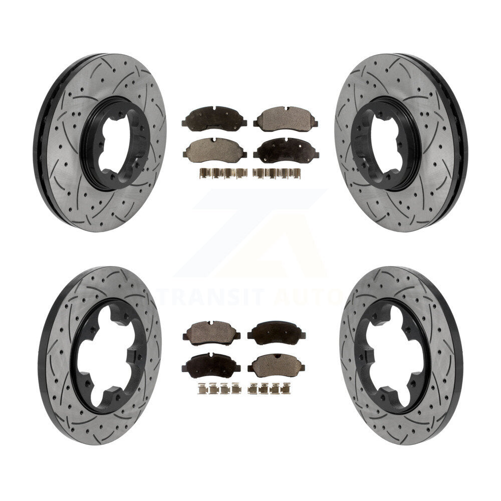 Transit Auto KDF-101770 Disc Brake Kit for 2015-2019 Ford Transit-150, Ford Transit-250, Ford Transit-350 - Front and Rear