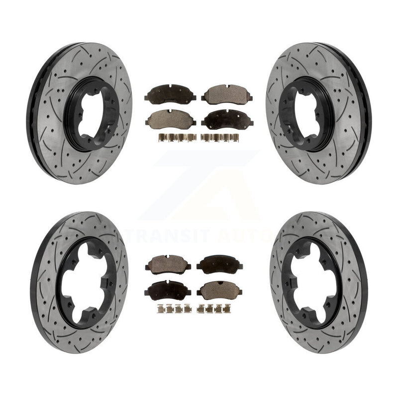 Transit Auto KDF-101770 Disc Brake Kit for 2015-2019 Ford Transit-150, Ford Transit-250, Ford Transit-350 - Front and Rear