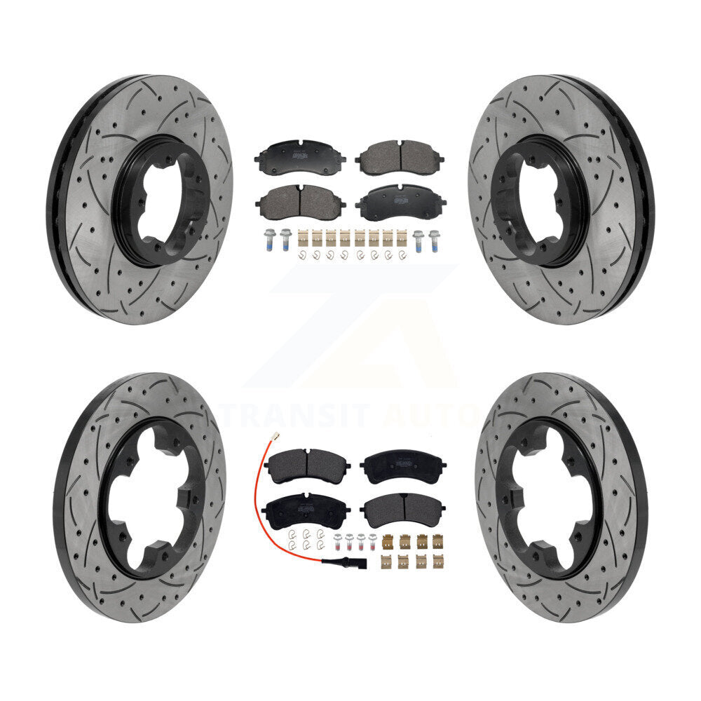 Transit Auto KDF-101771 Disc Brake Kit for 2021-2023 Ford Transit-350, Ford Transit-150, Ford Transit-250 - Front and Rear